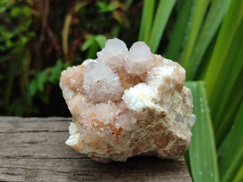 Natural Lilac Spirit Amethyst Clusters x 3 From Boekenhouthoek, South Africa