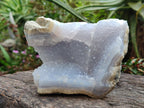 Natural Blue Lace Agate Specimens x 4 From Nsanje, Malawi - Toprock Gemstones and Minerals 