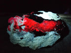 Natural Large Rhombohedral and Spearhead Calcite Specimen with Phosphorus Aragonite x 1 From Albert's Mountain, Lesotho - Toprock Gemstones and Minerals 