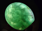 Polished Green Fluorite Standing Display Pieces x 3 From Madagascar - Toprock Gemstones and Minerals 