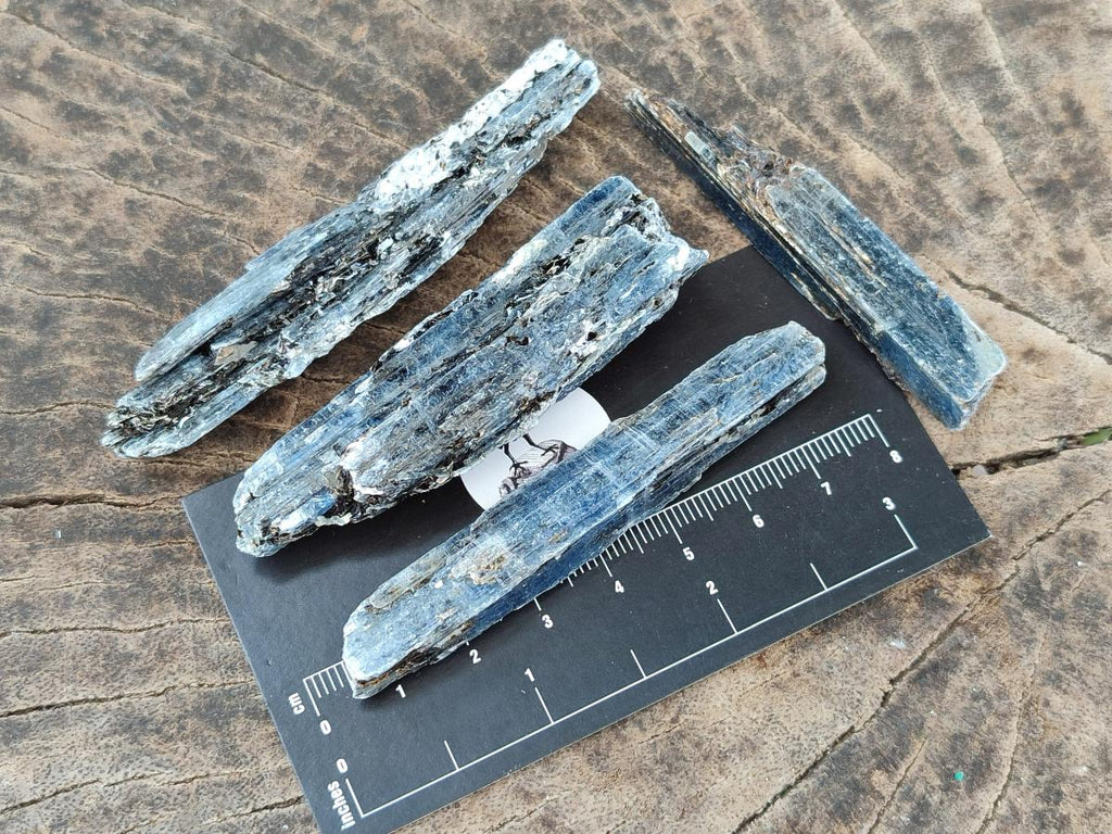Natural Kyanite Blue Crystals x 1.4 Kg Lot From Karoi, Zimbabwe - Toprock Gemstones and Minerals 