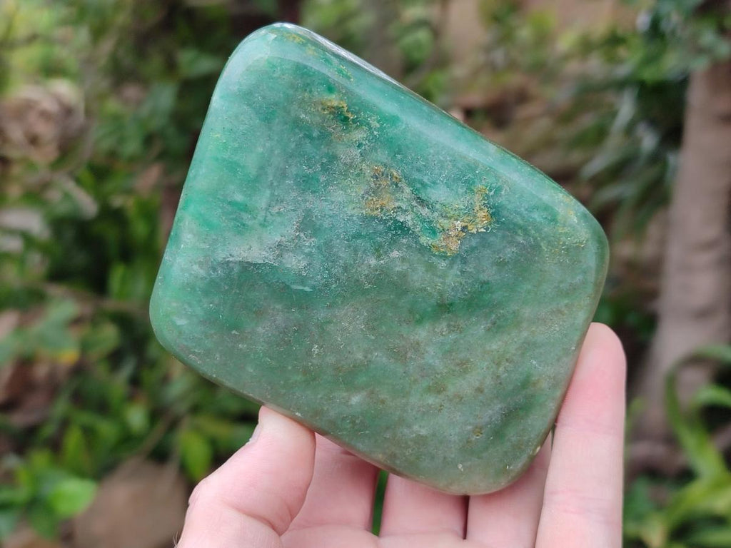 Polished Aventurine Free Forms x 5 From Zimbabwe - Toprock Gemstones and Minerals 