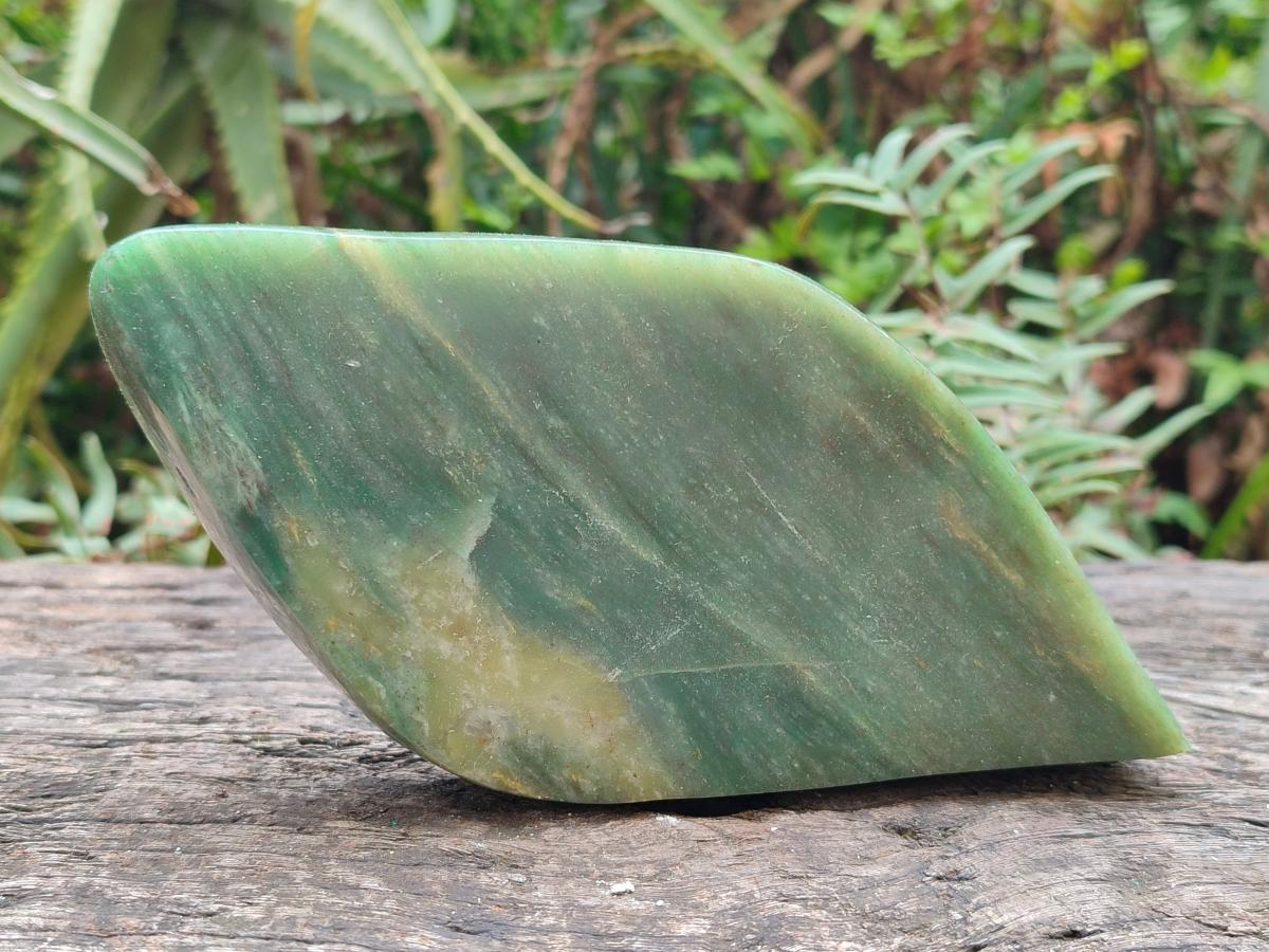 Polished Aventurine Free Forms x 5 From Zimbabwe - Toprock Gemstones and Minerals 