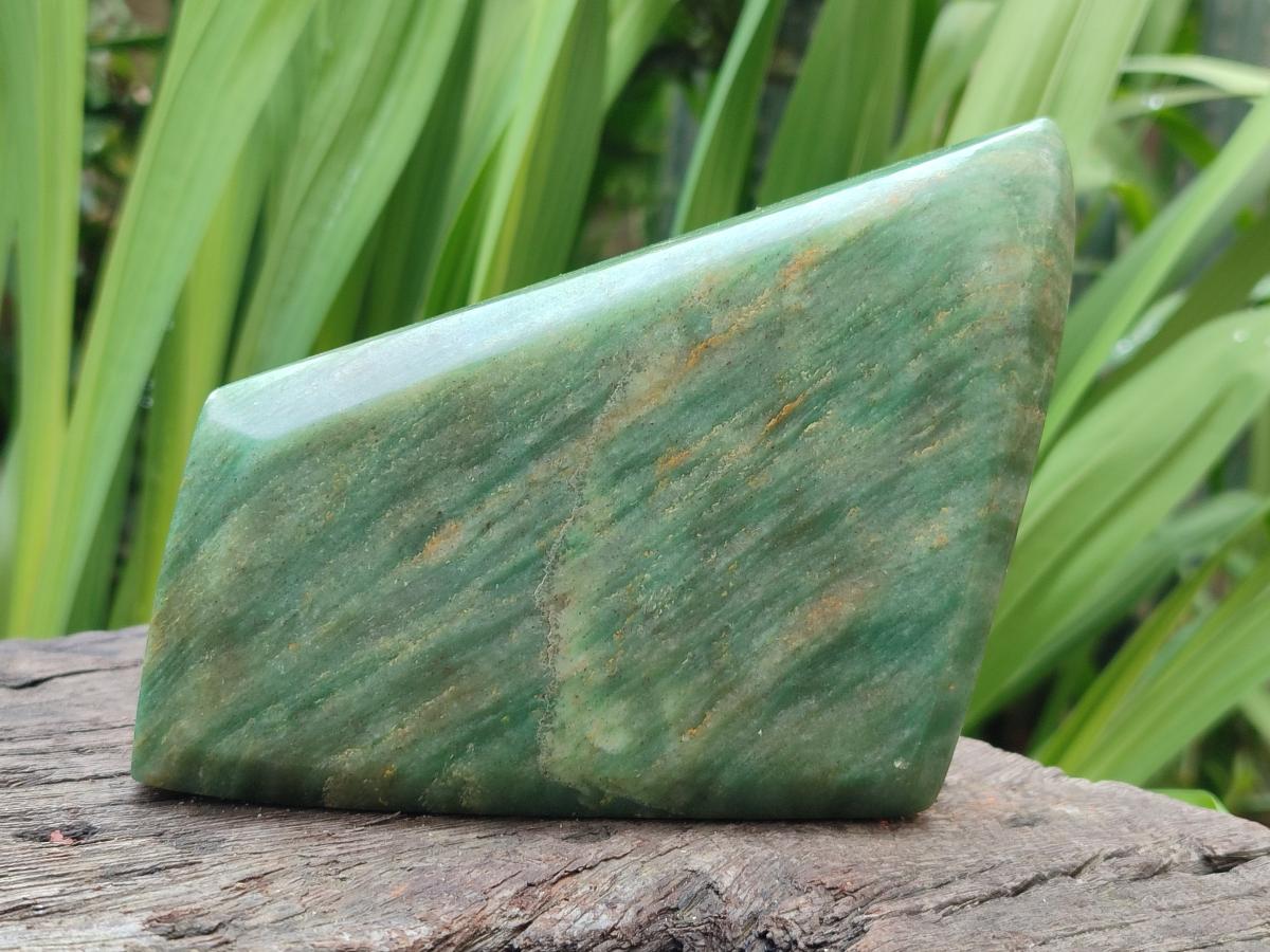 Polished Aventurine Free Forms x 5 From Zimbabwe - Toprock Gemstones and Minerals 