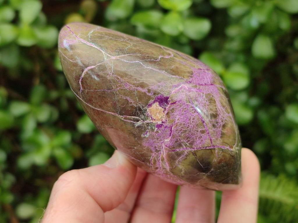 Polished Stichtite Standing Display Pieces x 4 From Barberton, South Africa - Toprock Gemstones and Minerals 
