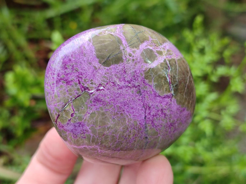 Polished Stichtite Standing Display Pieces x 4 From Barberton, South Africa - Toprock Gemstones and Minerals 