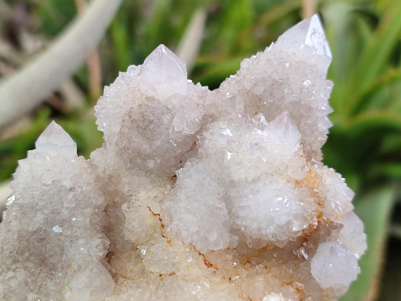 Natural Lilac Spirit Quartz Clusters x 2 From Boekenhouthoek, South Africa - Toprock Gemstones and Minerals 