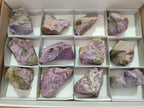 Natural Cobbed Stichtite Specimens x 12 From Barberton, South Africa - Toprock Gemstones and Minerals 