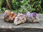 Natural Dark and Chevron Amethyst Clusters x 32 From Mapatizya, Zambia - Toprock Gemstones and Minerals 