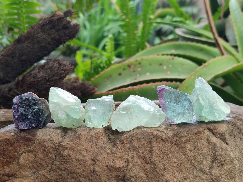 Natural Watermelon Fluorite Cobbed Specimens x 4.92 Kg Lot From Uis, Namibia - Toprock Gemstones and Minerals 