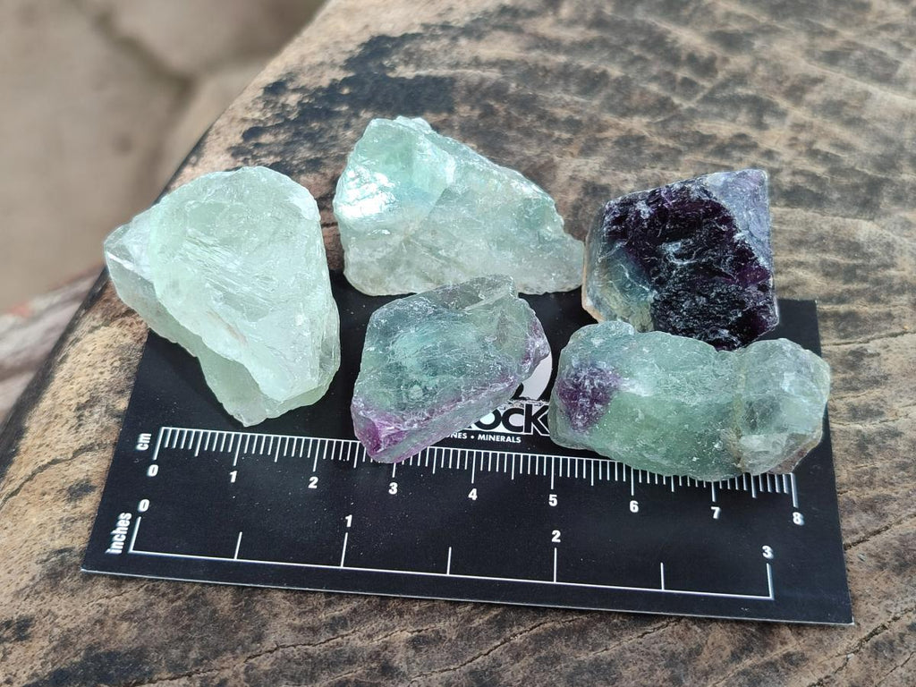 Natural Watermelon Fluorite Cobbed Specimens x 4.92 Kg Lot From Uis, Namibia - Toprock Gemstones and Minerals 