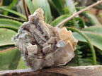 Natural Rhombohedral and Spearhead Calcite Specimens with Phosphorus Aragonite x 2 From Albert's Mountain, Lesotho - Toprock Gemstones and Minerals 