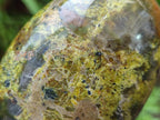 Polished Green Opal Standing Display Pieces x 2 From Betroka, Madagascar - Toprock Gemstones and Minerals 