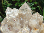 Natural Clear Luena Quartz Clusters x 2 From Luena, Congo - Toprock Gemstones and Minerals 