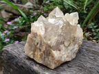 Natural Clear Luena Quartz Clusters x 2 From Luena, Congo - Toprock Gemstones and Minerals 