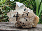 Natural Clear Luena Quartz Clusters x 2 From Luena, Congo - Toprock Gemstones and Minerals 
