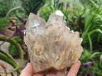 Natural Clear Luena Quartz Clusters x 2 From Luena, Congo - Toprock Gemstones and Minerals 