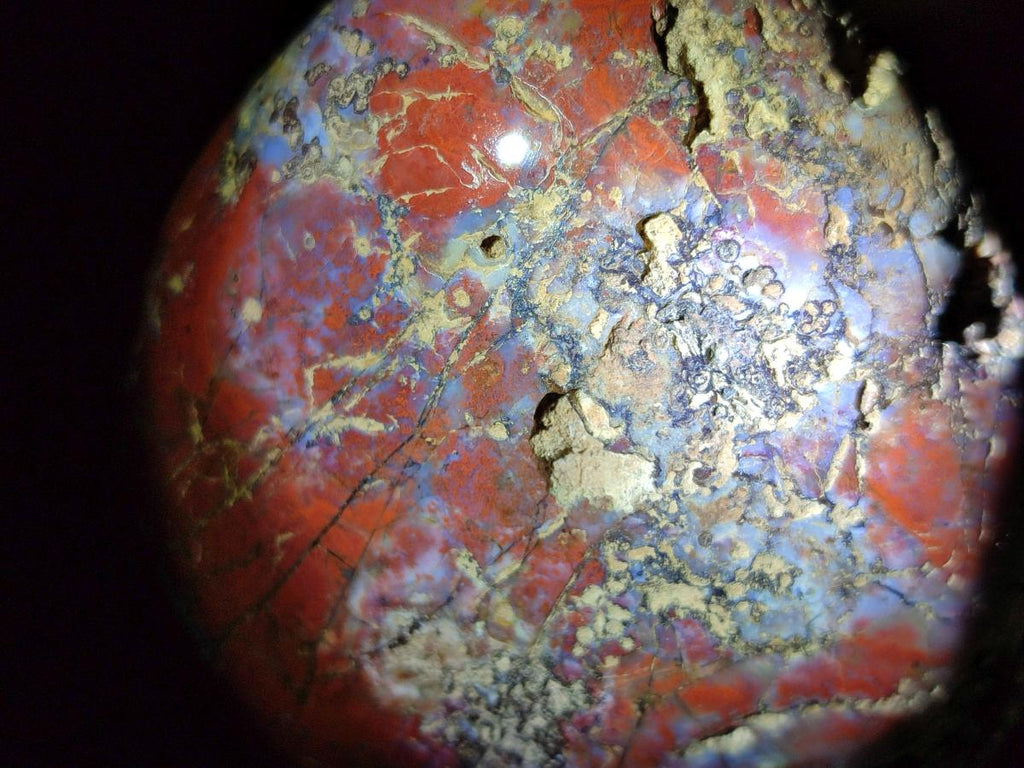 Polished and Natural Red Jasper Standing Display Pieces x 3 From Madagascar - Toprock Gemstones and Minerals 