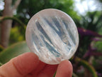 Polished Girasol Pearl Quartz Palm Stones x 20 From Ambatondrazaka, Madagascar - Toprock Gemstones and Minerals 
