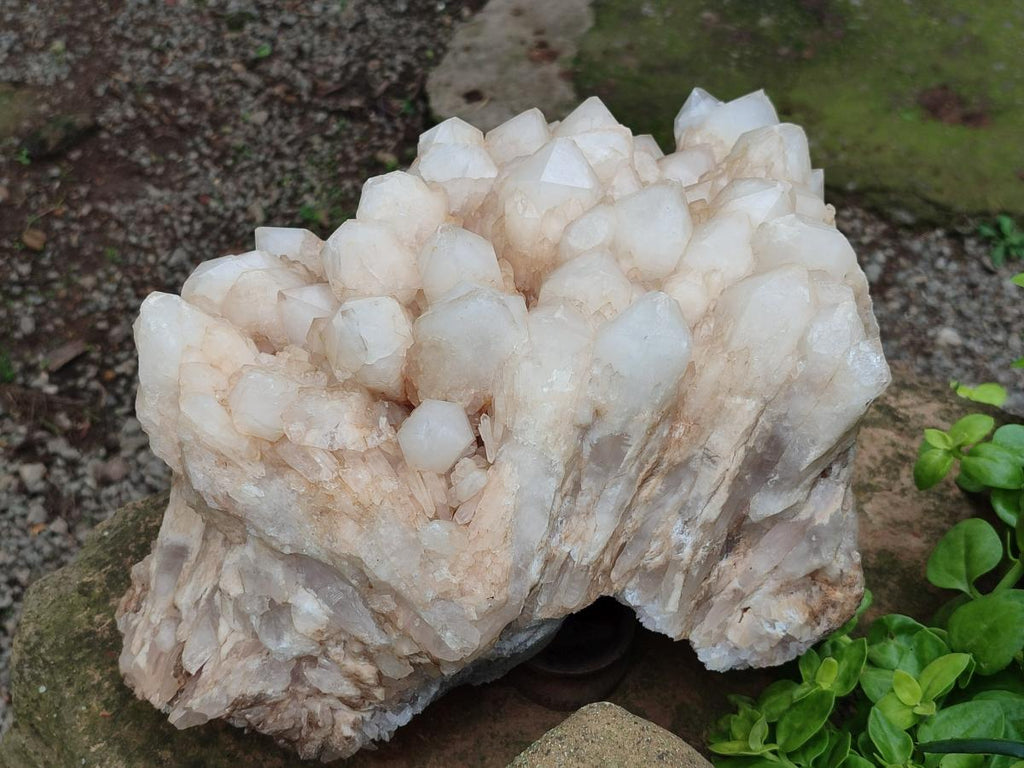 Natural XXL Cascading "Anananas" Candle Quartz Cluster x 1 From Antsirabe, Madagascar - Toprock Gemstones and Minerals 