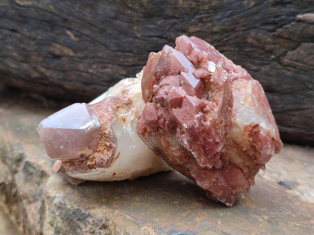 Natural Red Hematoid Quartz Crystals x 24 From Karoi, Zimbabwe - Toprock Gemstones and Minerals 