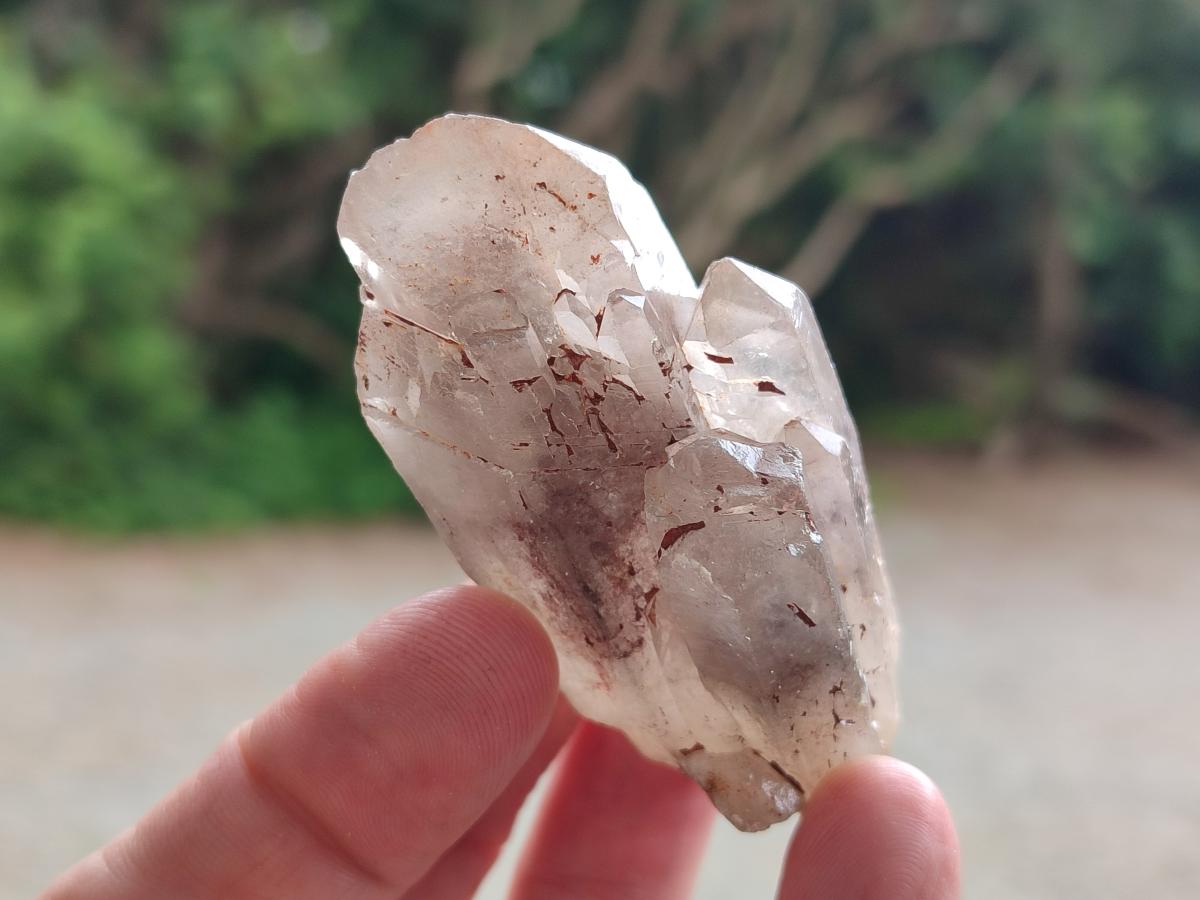 Natural Red Hematoid Quartz Crystals x 24 From Karoi, Zimbabwe - Toprock Gemstones and Minerals 
