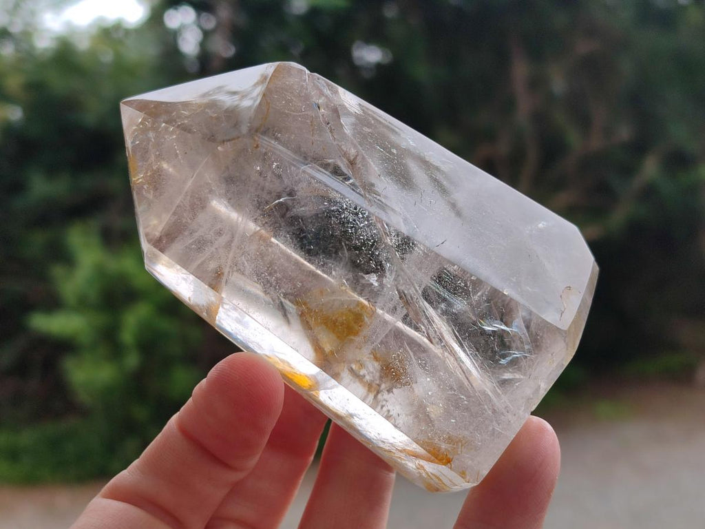 Polished Clear Quartz Crystals x 3 From Madagascar - Toprock Gemstones and Minerals 