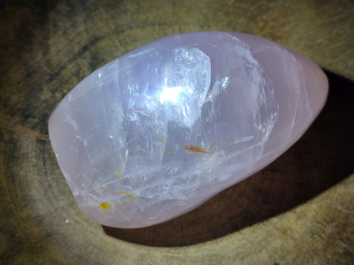 Polished Large Gemmy Rose Quartz Standing Display Piece x 1 From Madagascar - Toprock Gemstones and Minerals 