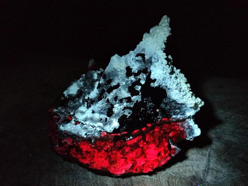 Natural Rhombohedral and Spearhead Calcite Specimens with Phosphorus Aragonite x 2 From Albert's Mountain, Lesotho - Toprock Gemstones and Minerals 
