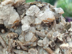 Natural Rhombohedral and Spearhead Calcite Specimens with Phosphorus Aragonite x 2 From Albert's Mountain, Lesotho - Toprock Gemstones and Minerals 