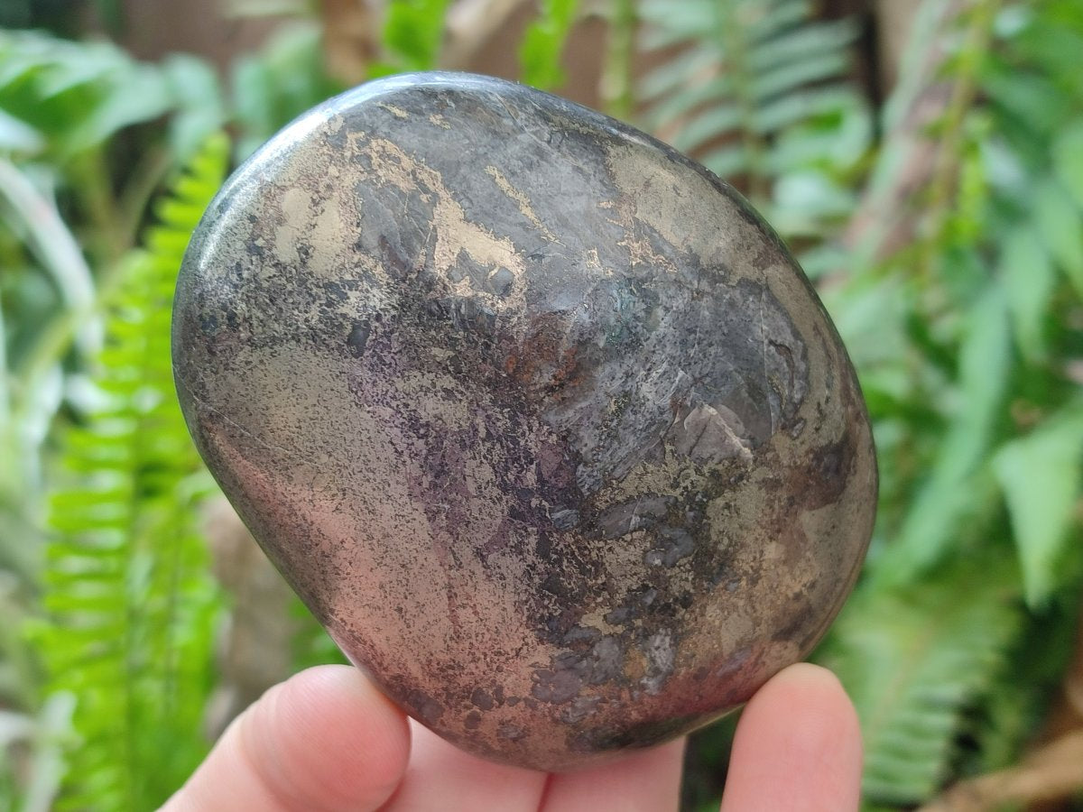 Polished Basalt Pharaoh Stone Free Forms x 4 From Iron Duke Mine, Zimbabwe