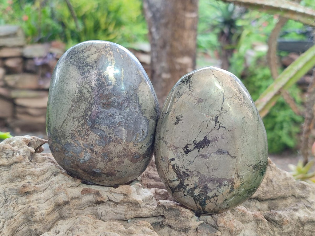Polished Basalt Pharaoh Stone Free Forms x 4 From Iron Duke Mine, Zimbabwe