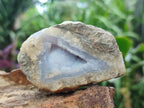 Natural Blue Lace Agate Geode and Vug Specimens x 12 From Nsanje, Malawi