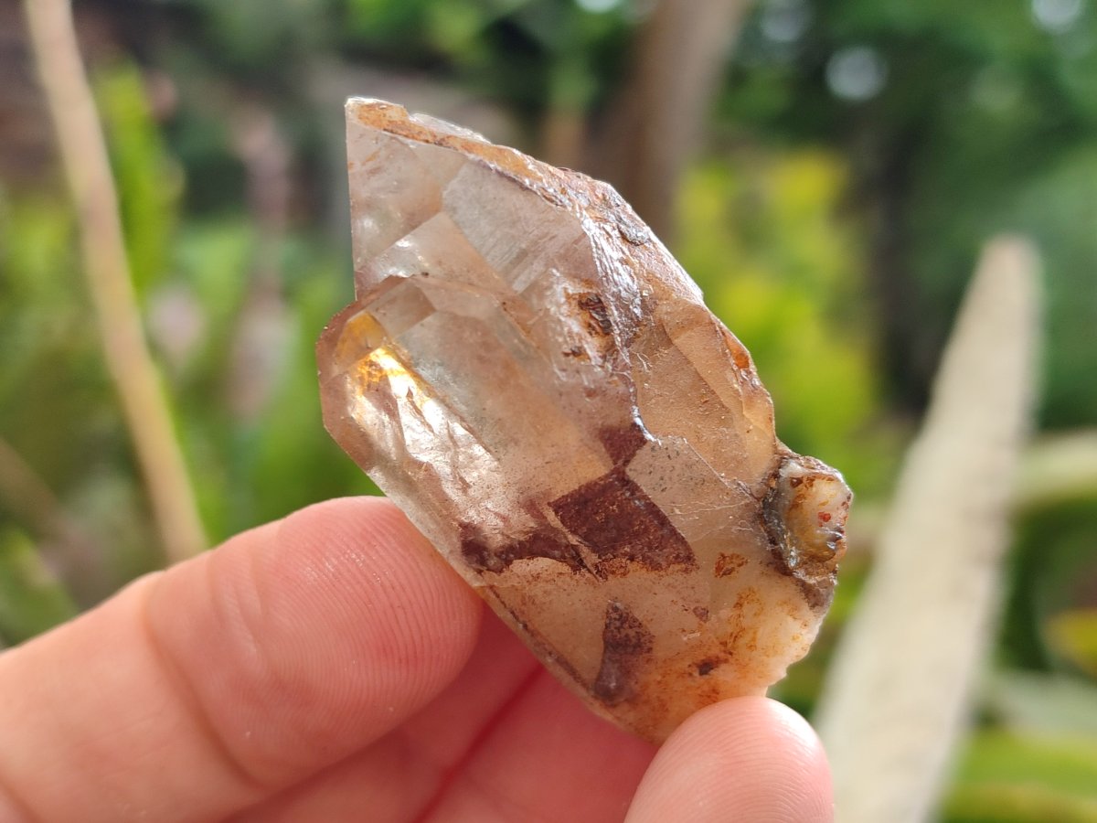 Natural Red Hematoid Quartz Crystals x 70 From Karoi, Zimbabwe