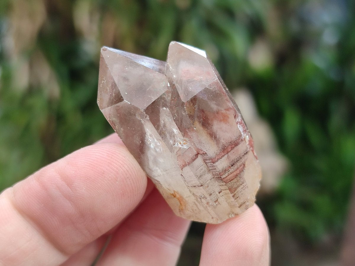 Natural Red Hematoid Quartz Crystals x 70 From Karoi, Zimbabwe