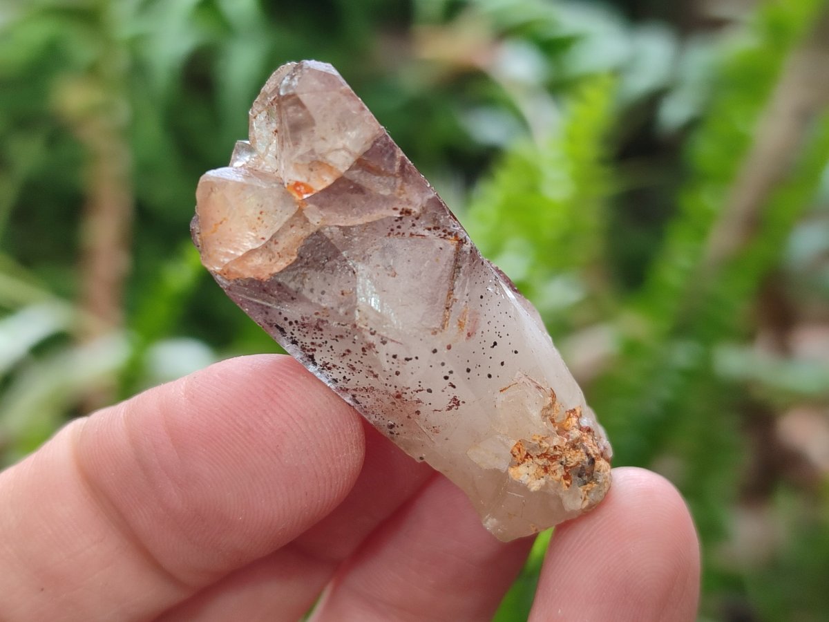 Natural Red Hematoid Quartz Crystals x 70 From Karoi, Zimbabwe