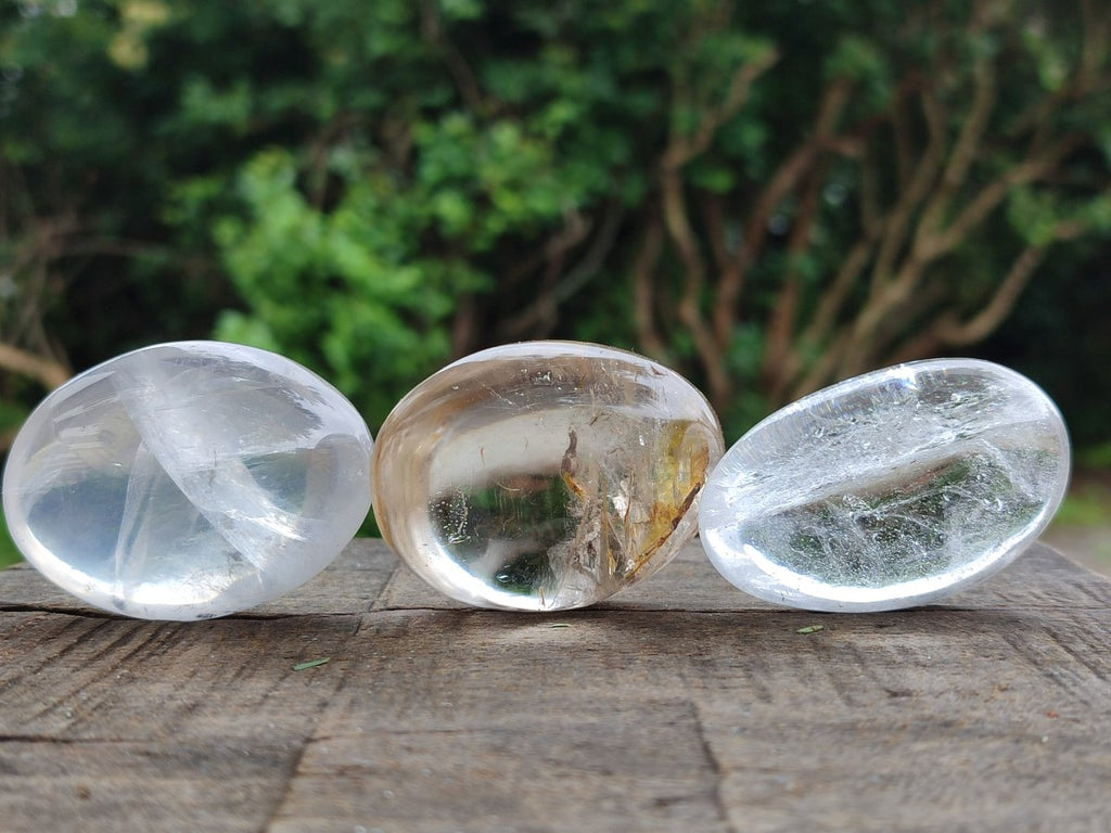 Polished Mix of Multi Mineral Galets x 24 From Madagascar