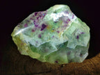 Polished One Side Watermelon Fluorite Nodules x 12 From Uis, Namibia