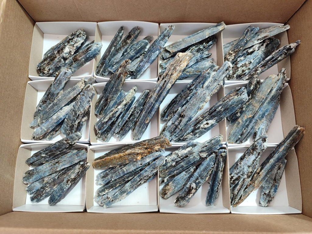 Natural Blue Kyanite Crystals x 58 From Karoi, Zimbabwe