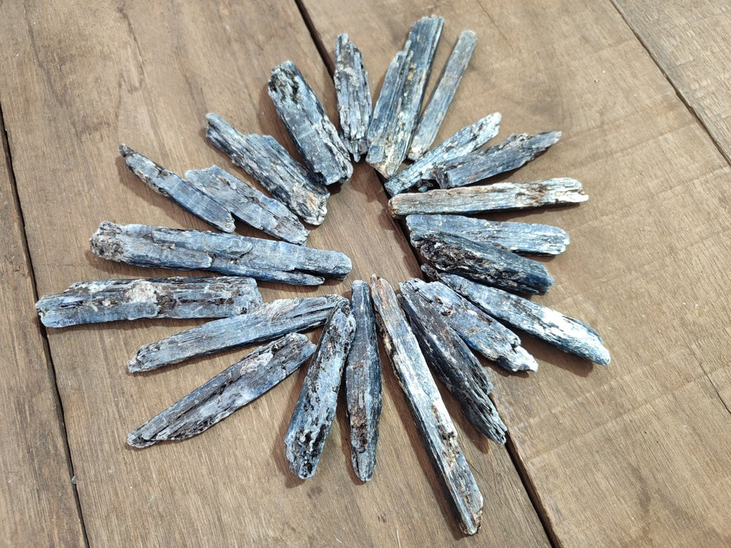 Natural Blue Kyanite Crystals x 58 From Karoi, Zimbabwe