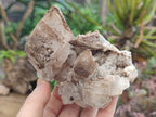 Natural Rhombohedral and Spearhead Calcite Specimens with Phosphorus Aragonite x 3 From Albert's Mountain, Lesotho