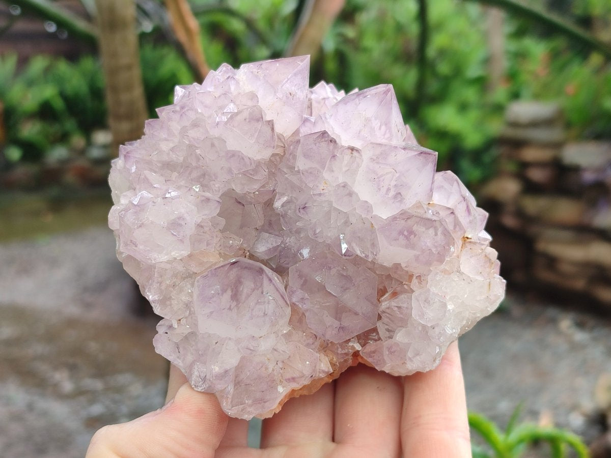 Natural Sunburst Spirit Amethyst Cluster x 3 From Boekenhouthoek, South Africa