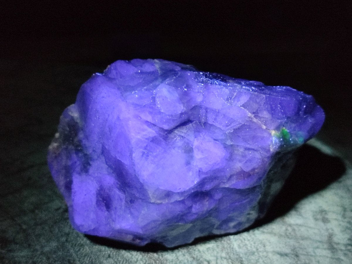 Natural Large Watermelon Fluorite Cobbed Specimens x 4 From Uis, Namibia