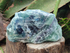 Natural Large Watermelon Fluorite Cobbed Specimens x 4 From Uis, Namibia