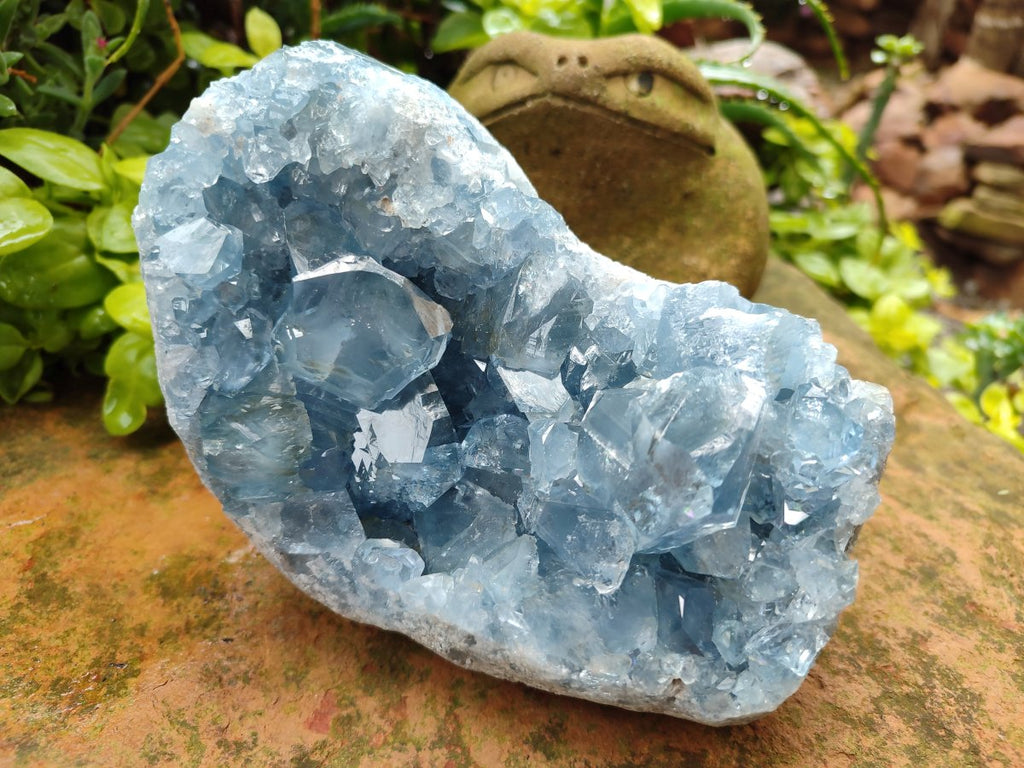 Natural Large Blue Celestite Specimen x 1 From Sakoany, Madagascar