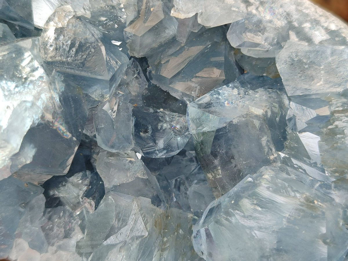 Natural Large Blue Celestite Specimen x 1 From Sakoany, Madagascar