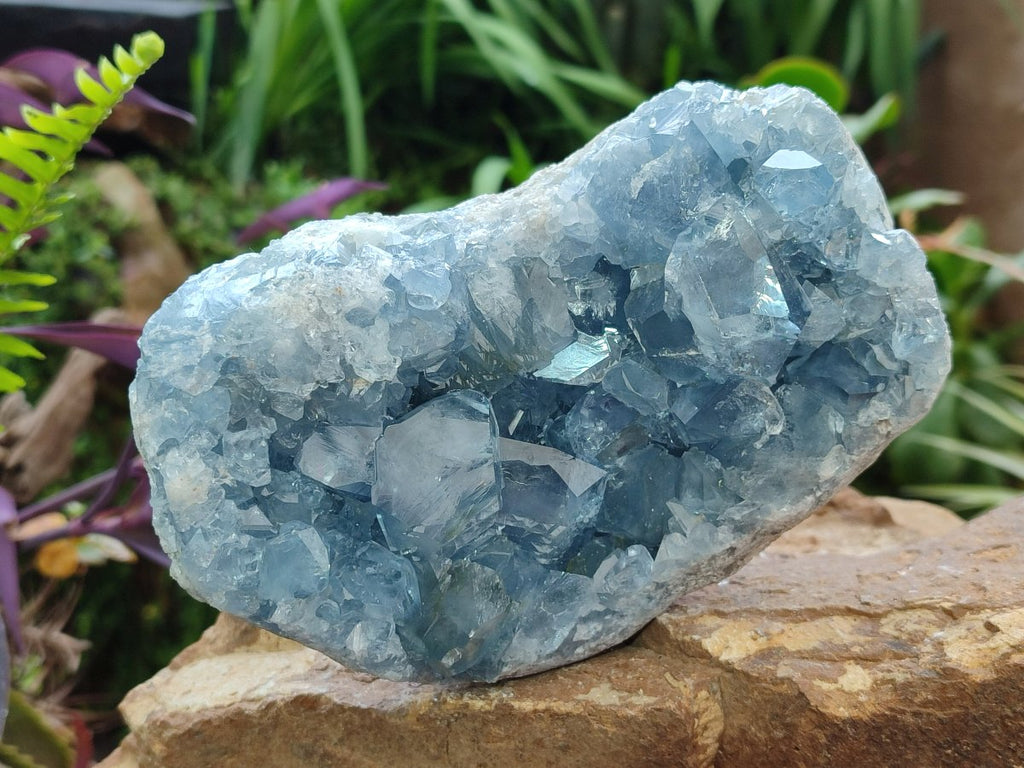 Natural Large Blue Celestite Specimen x 1 From Sakoany, Madagascar