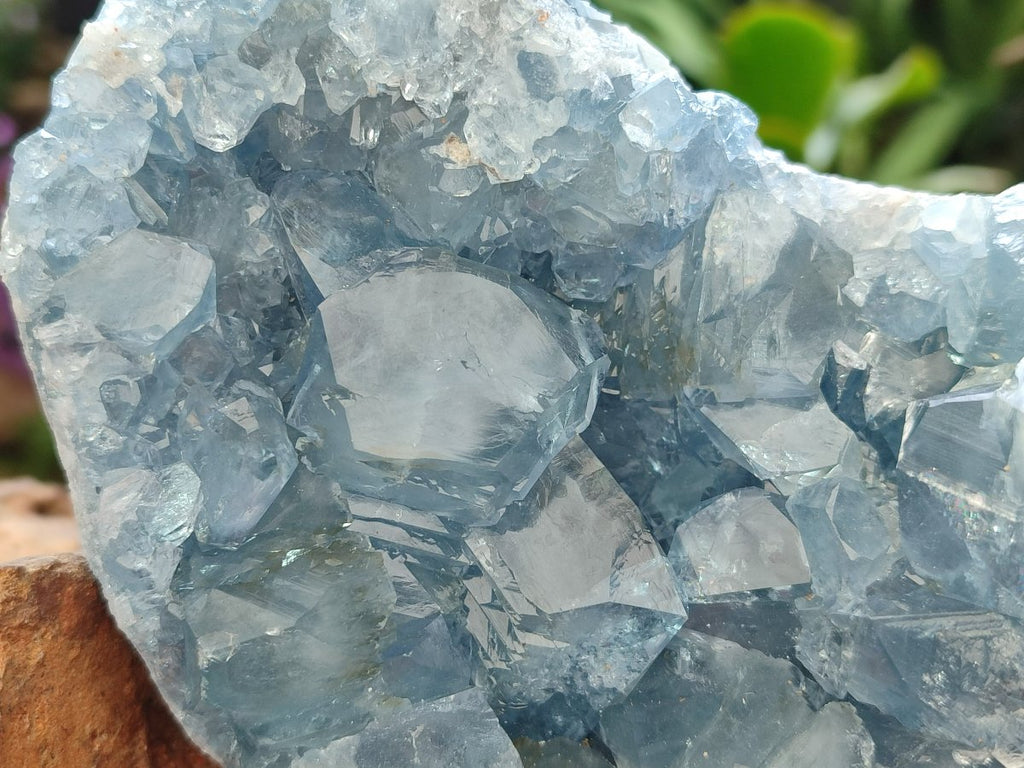 Natural Large Blue Celestite Specimen x 1 From Sakoany, Madagascar