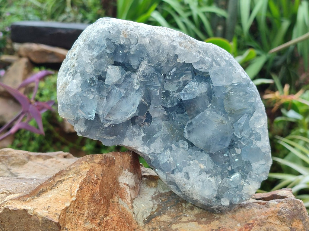 Natural Large Blue Celestite Specimen x 1 From Sakoany, Madagascar
