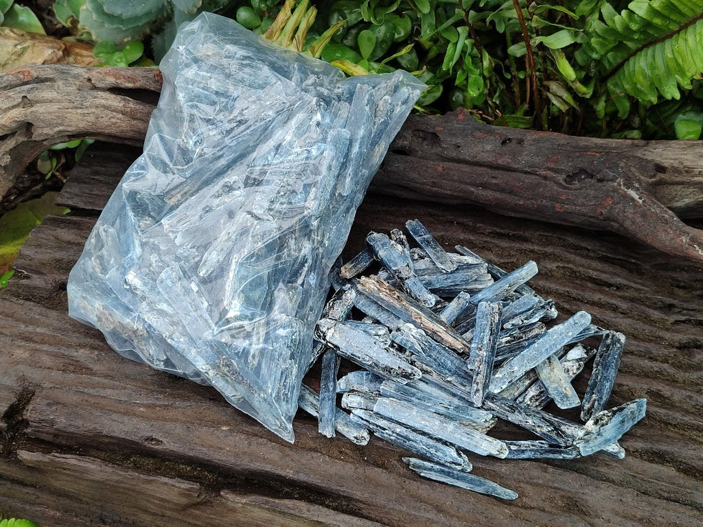 Natural Blue Kyanite Crystals x 1,87 Kg Lot From Karoi, Zimbabwe